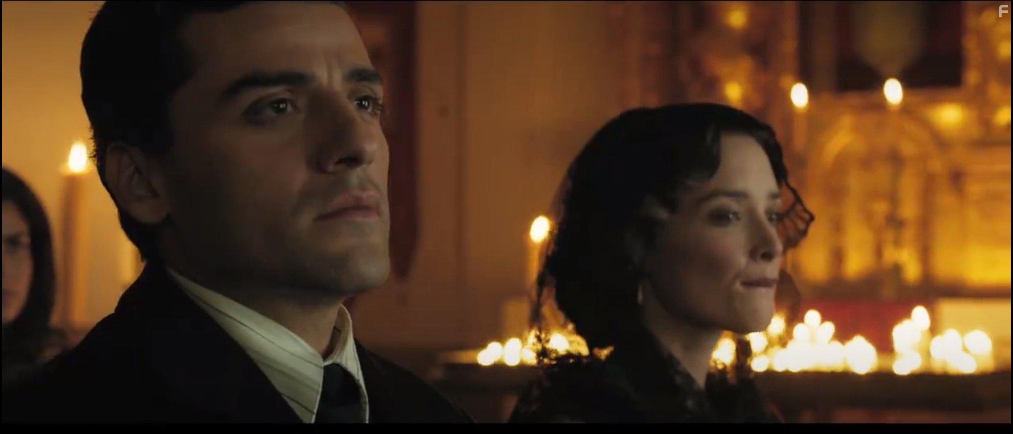 Oscar Isaac and Charlotte Le Bon in The Promise (2016)