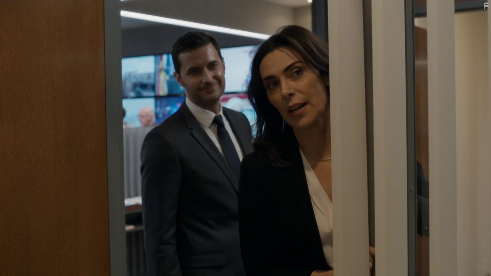 Michelle Forbes and Richard Armitage in Berlin Station (2016)