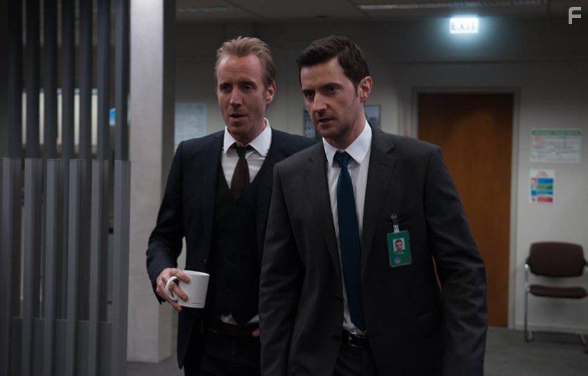 Richard Armitage and Rhys Ifans in Berlin Station (2016)