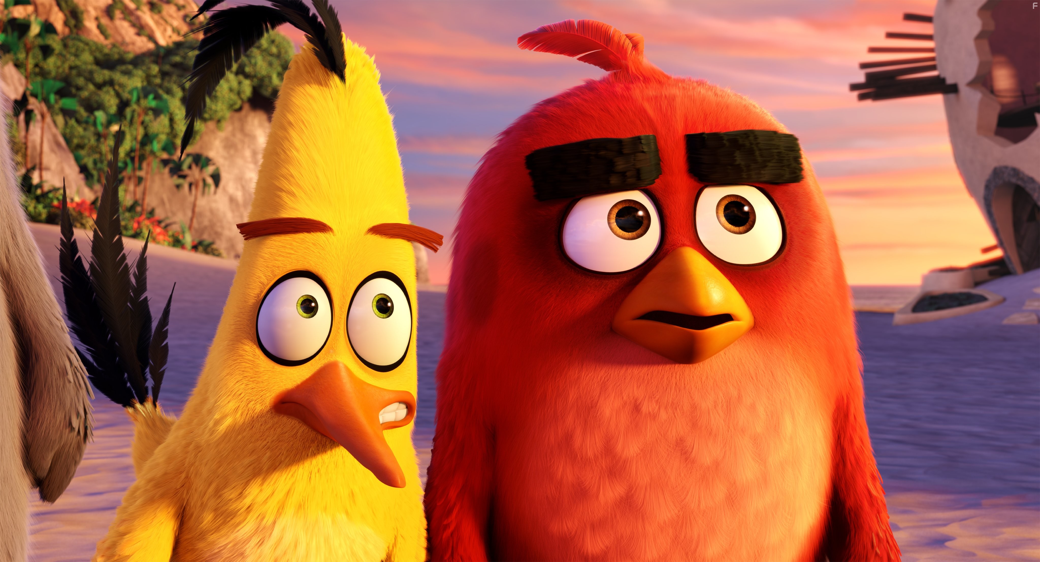 Jason Sudeikis and Josh Gad in Angry Birds в кино (2016)