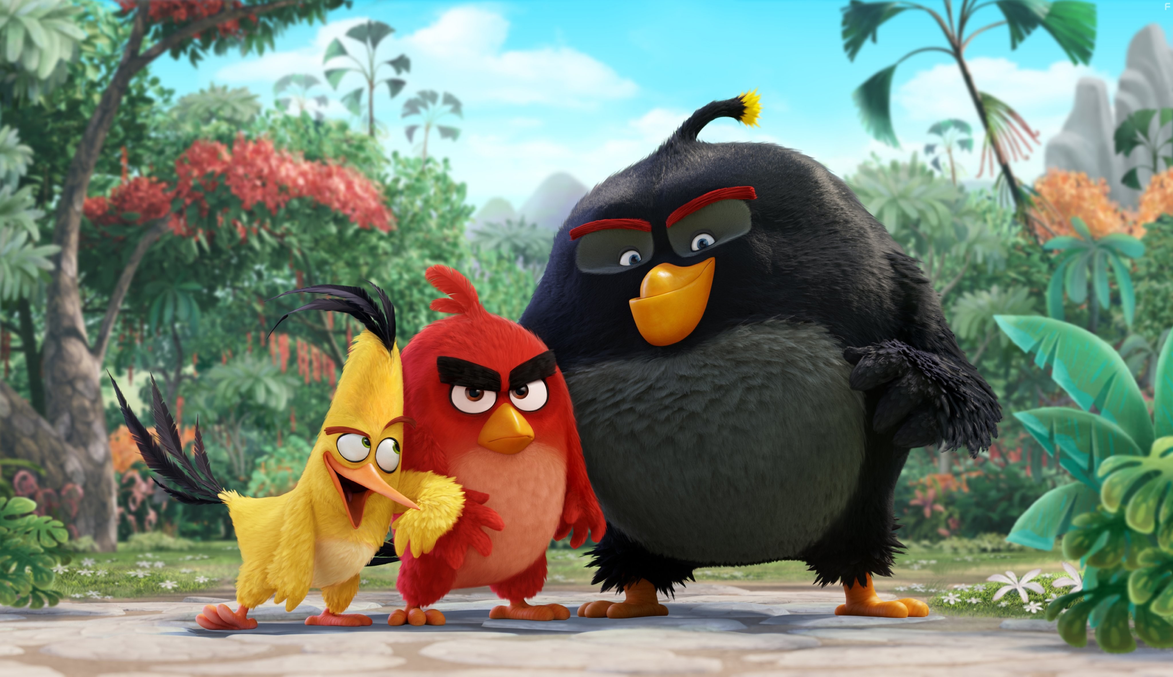 Jason Sudeikis, Danny McBride, and Josh Gad in Angry Birds в кино (2016)