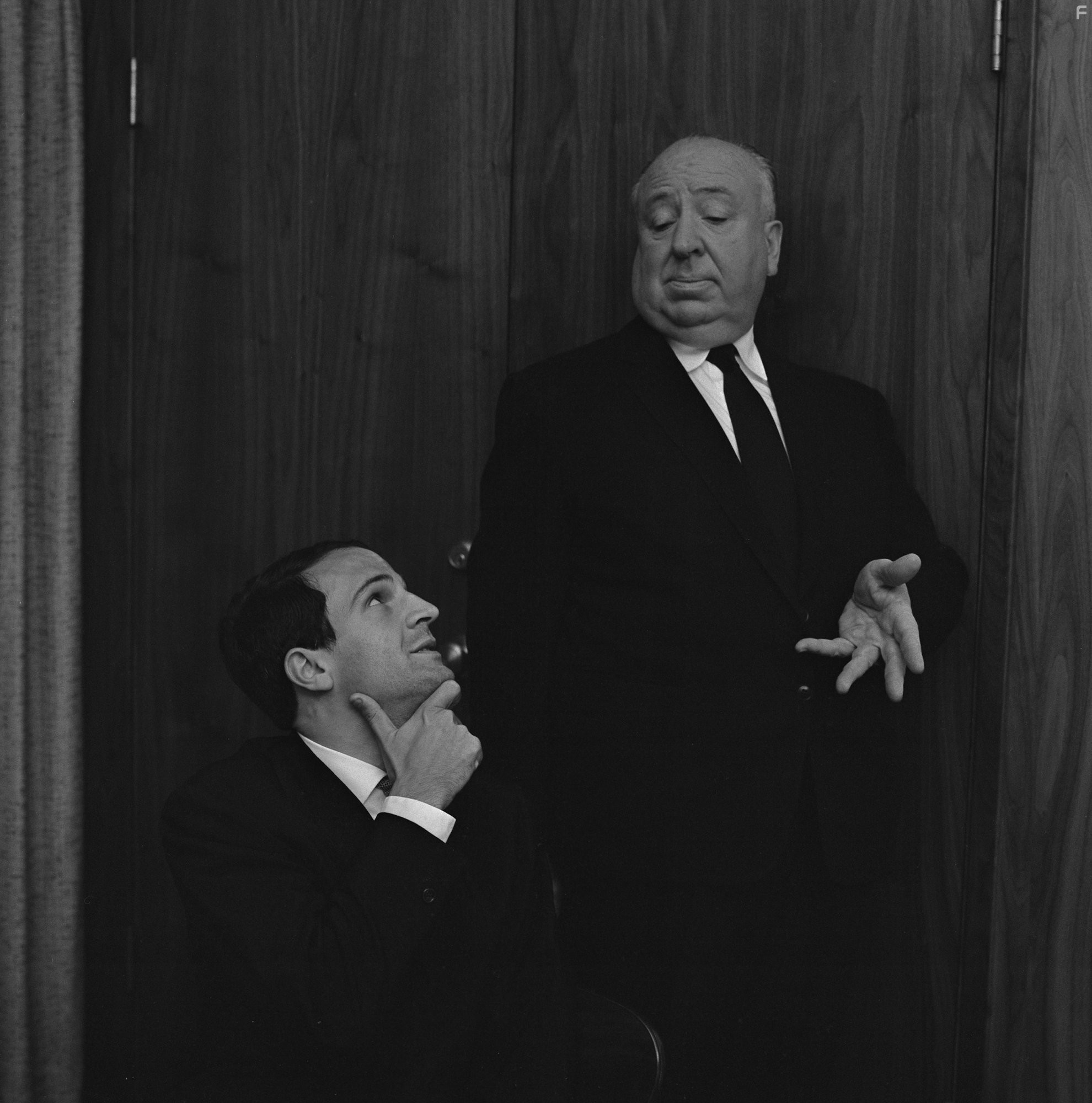 Alfred Hitchcock and Fran?ois Truffaut in Hitchcock/Truffaut (2015)