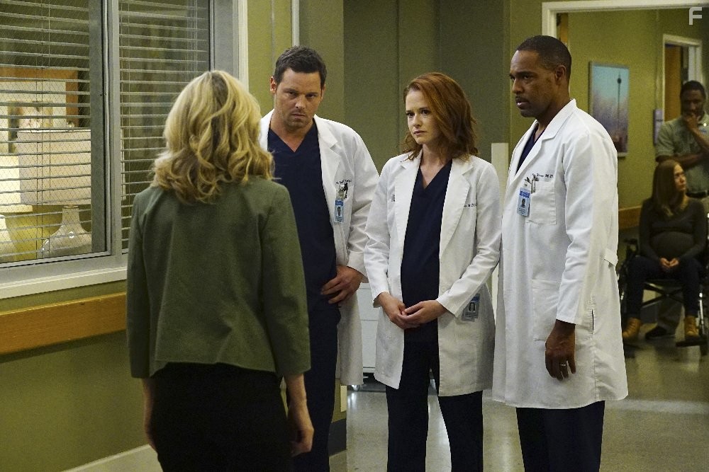 Justin Chambers, Sarah Drew, and Jason George in Анатомия страсти (2005)