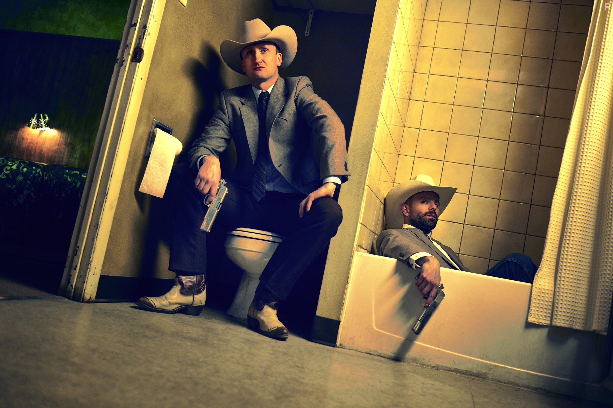 Anatol Yusef and Tom Brooke in Проповедник (2016)