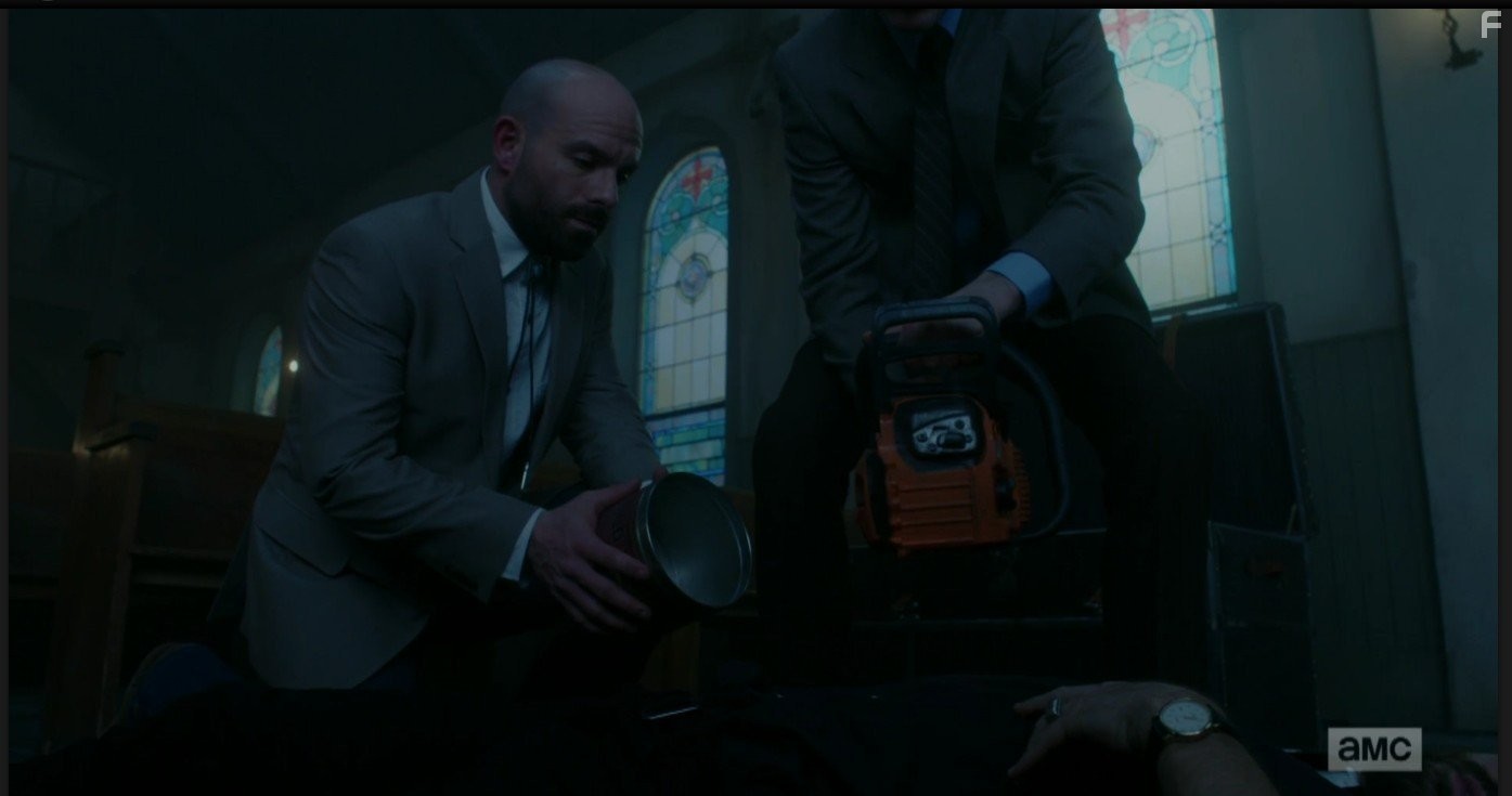 Anatol Yusef and Tom Brooke in Проповедник (2016)