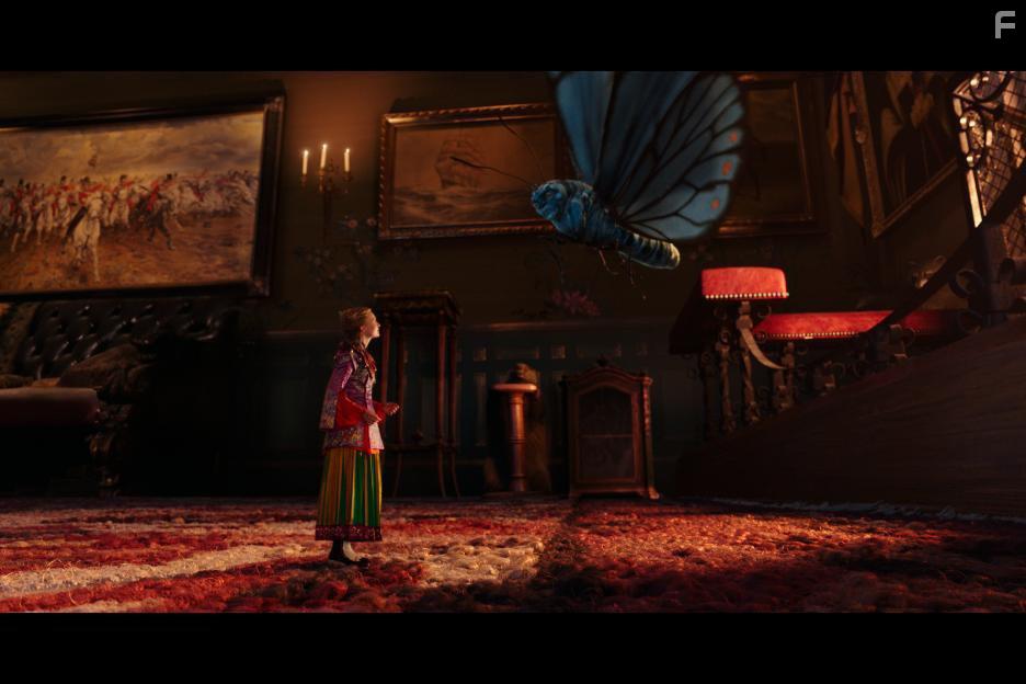 Mia Wasikowska in Alice Through the Looking Glass (2016)