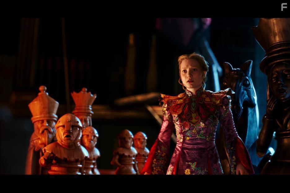 Mia Wasikowska in Alice Through the Looking Glass (2016)