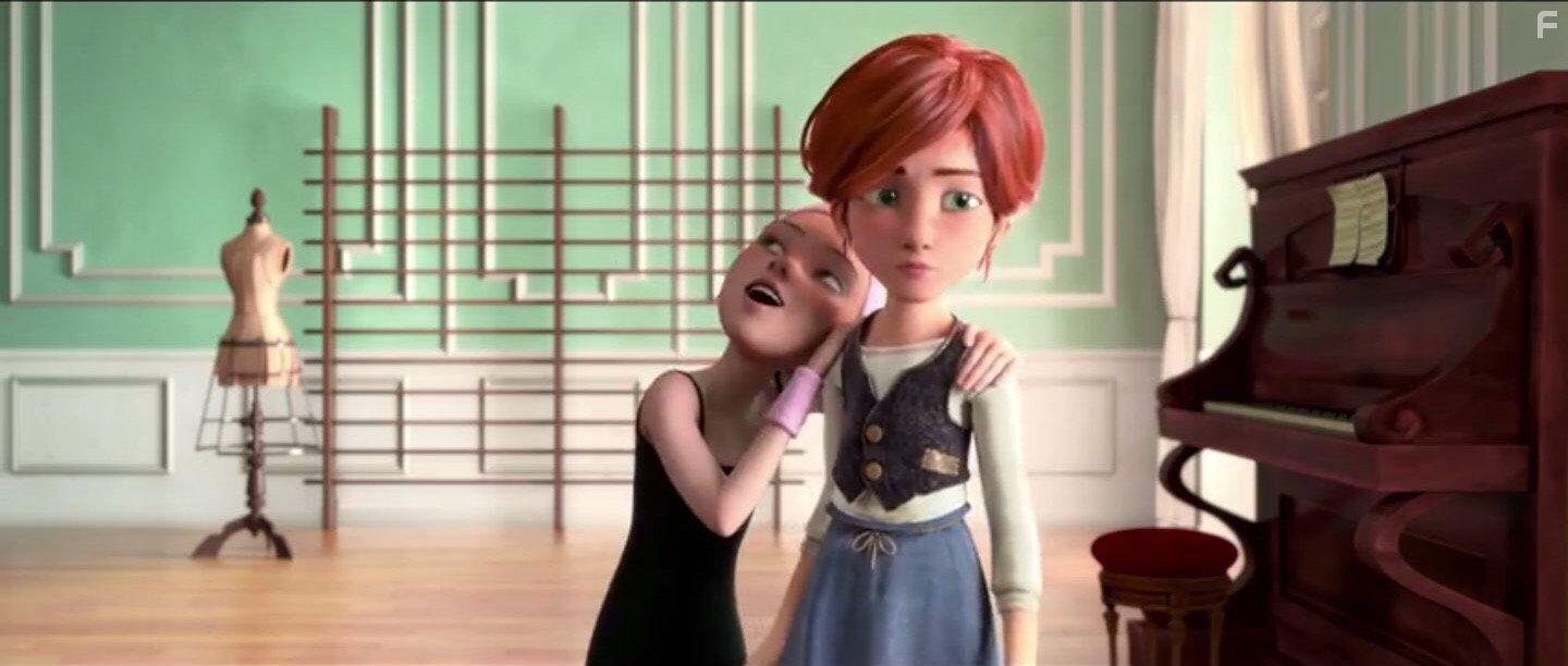 Elle Fanning and Maddie Ziegler in Ballerina (2016)