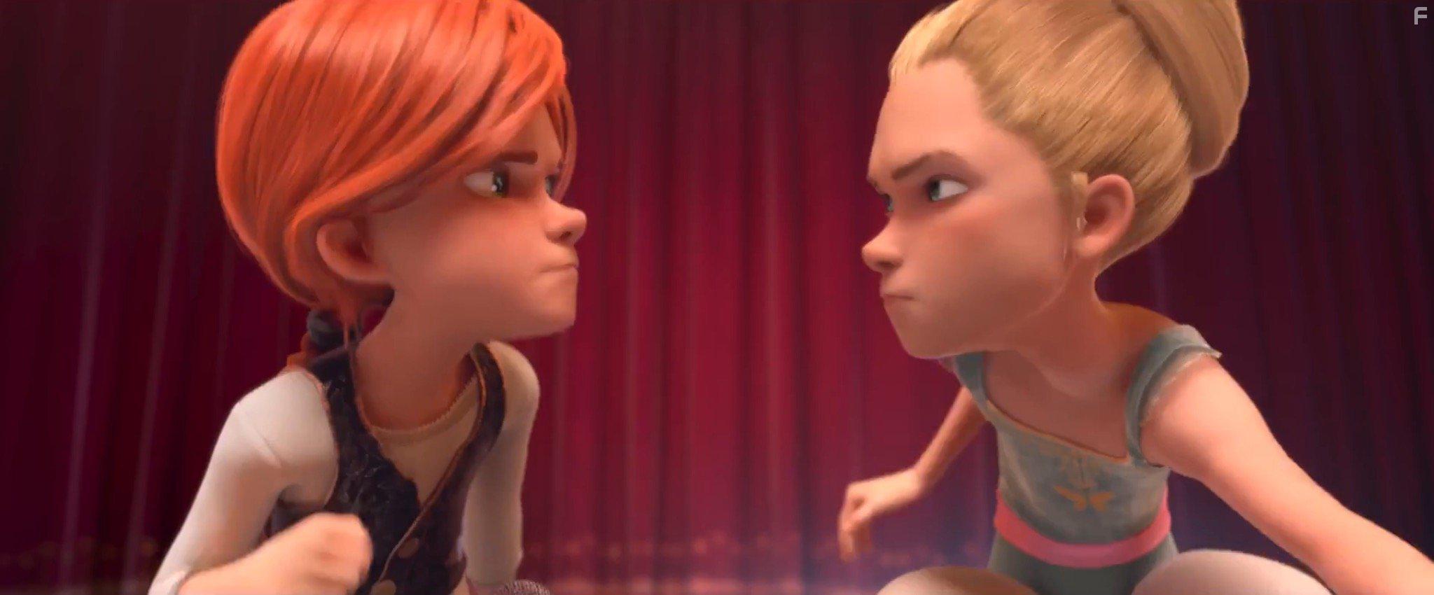 Elle Fanning and Maddie Ziegler in Ballerina (2016)