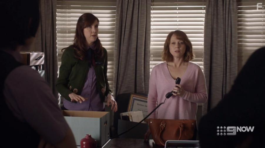 Hayley McElhinney and Belinda Bromilow in Doctor Doctor: Ring of Fire (2019)