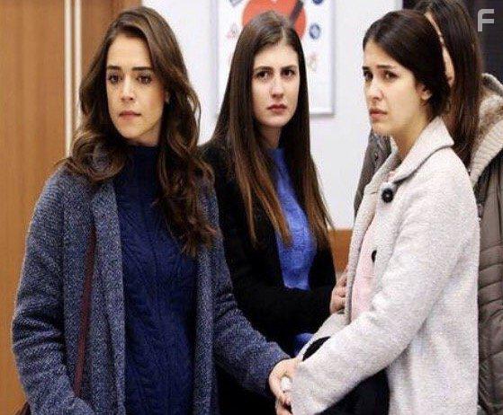 Ipek Karapinar, Biran Damla Yilmaz, and Cagla Irmak in Kirgin iekler (2015)