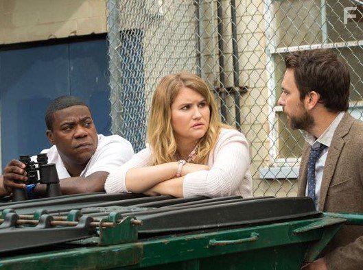 Charlie Day, Tracy Morgan, and Jillian Bell in Fist Fight (2017)