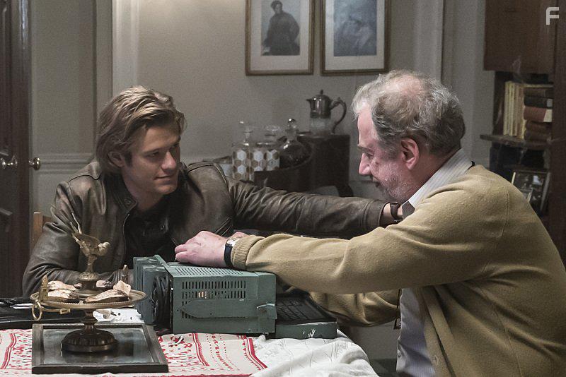 Elya Baskin and Lucas Till in MacGyver (2016)