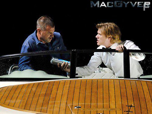 George Eads and Lucas Till in MacGyver (2016)