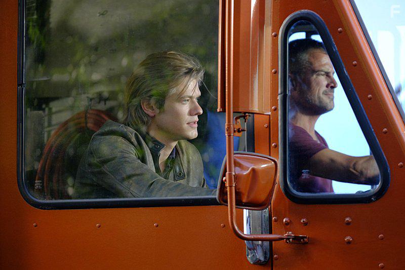 George Eads and Lucas Till in MacGyver (2016)