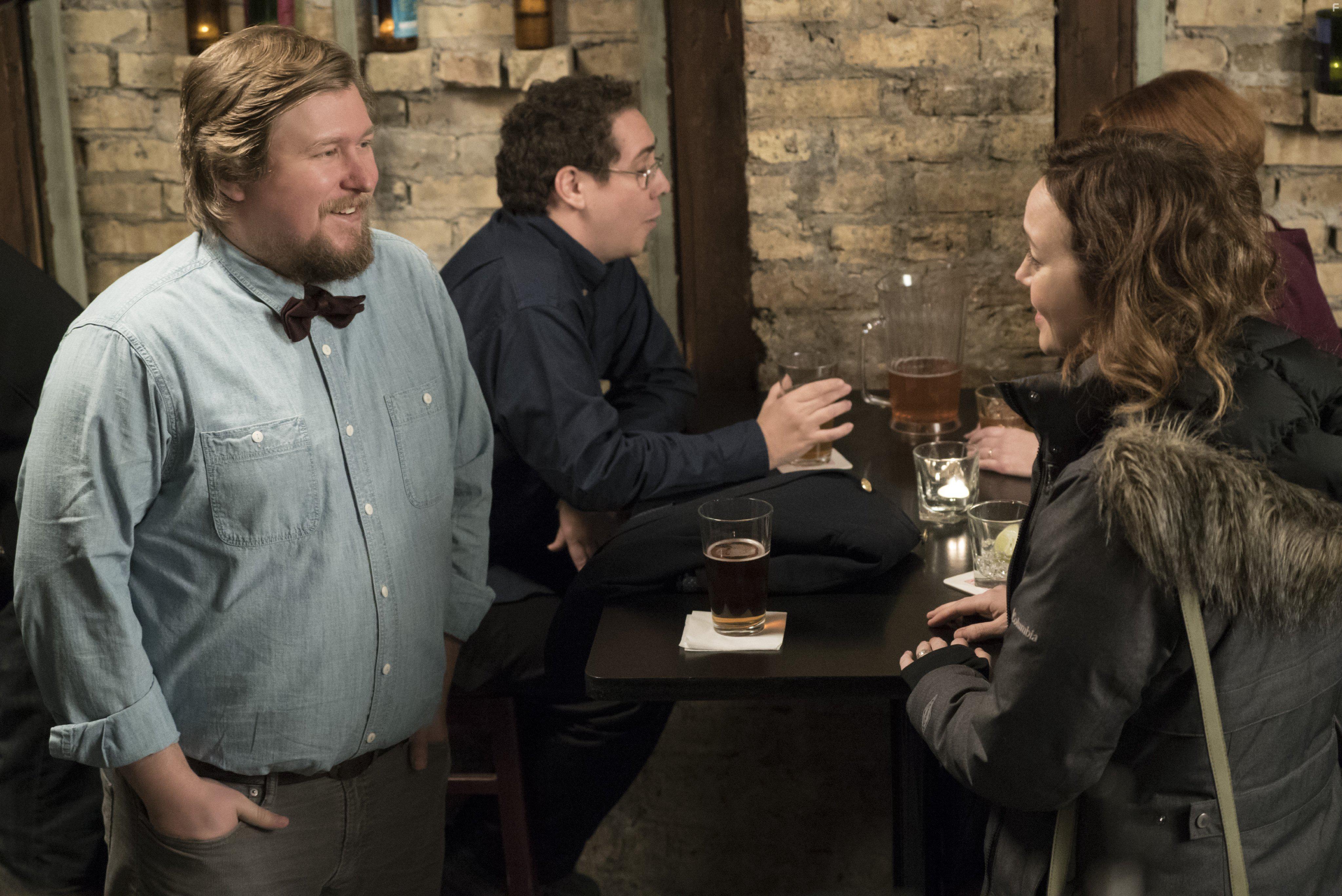 Jane Adams, Michael Chernus, and Rebecca Spence in Easy (2016)
