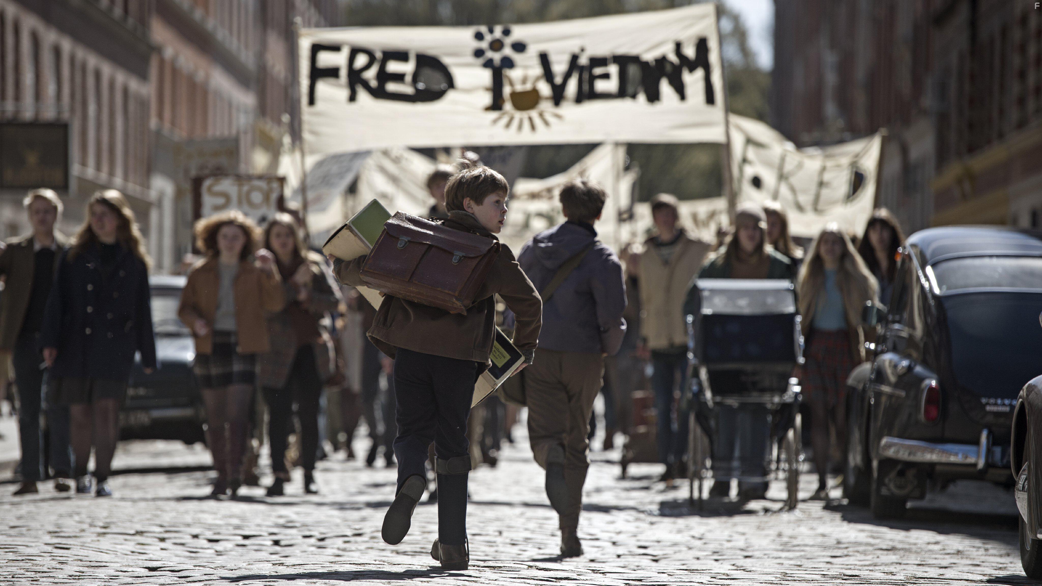 Albert Rudbeck Lindhardt and Harald Kaiser Hermann in Der kommer en dag (2016)