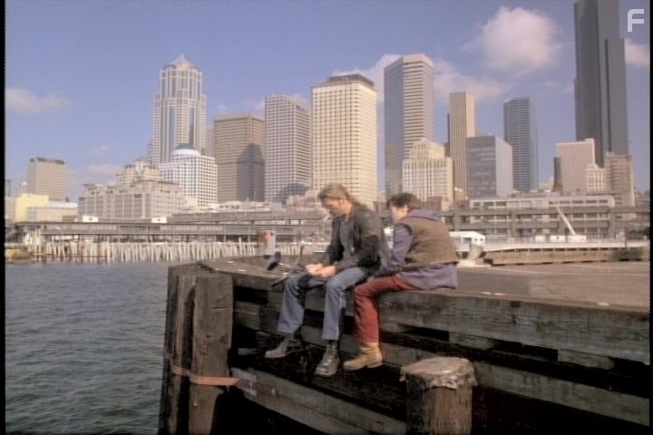 Jeff Bridges and Edward Furlong in Американское сердце (1992)