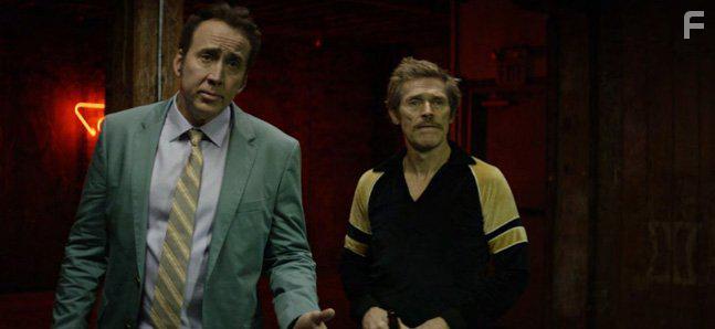 Nicolas Cage and Willem Dafoe in Dog Eat Dog (2016)