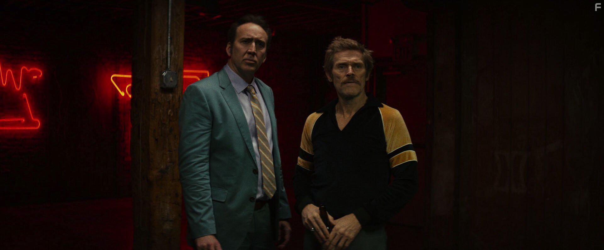 Nicolas Cage and Willem Dafoe in Dog Eat Dog (2016)