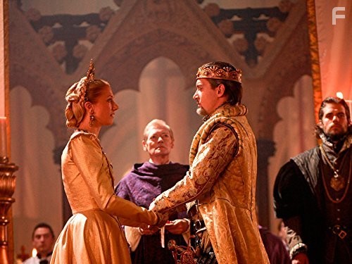 Joely Richardson and Jonathan Rhys Meyers in Тюдоры (2007)