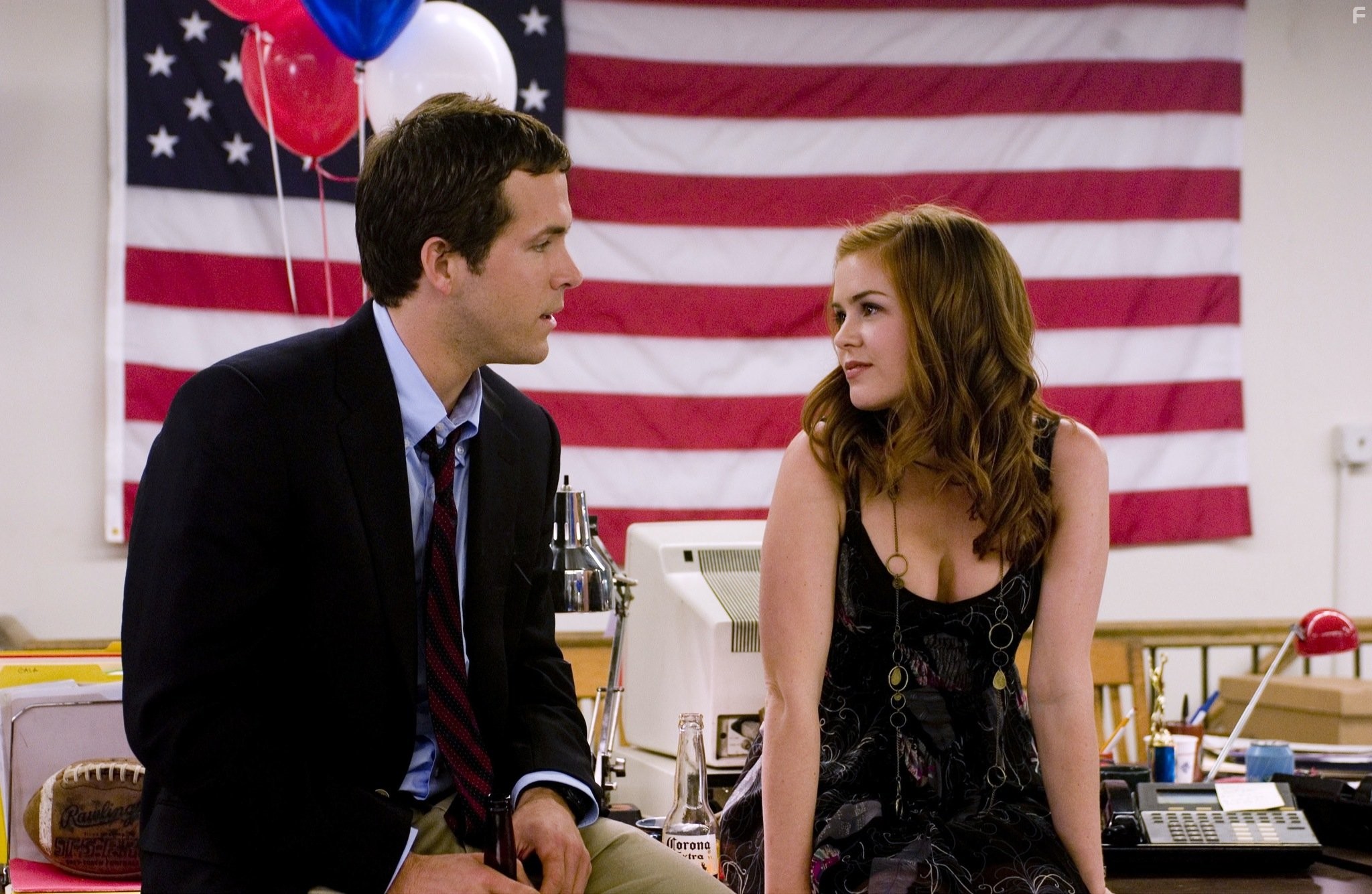 Ryan Reynolds and Isla Fisher in Да, возможно (2008)