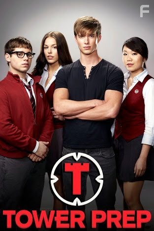 Ryan Pinkston, Elise Gatien, Dyana Liu, and Drew Van Acker in Tower Prep (2010)