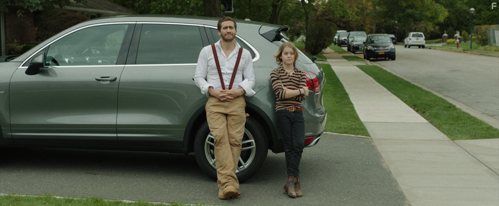 Jake Gyllenhaal and Judah Lewis in Разрушение (2015)