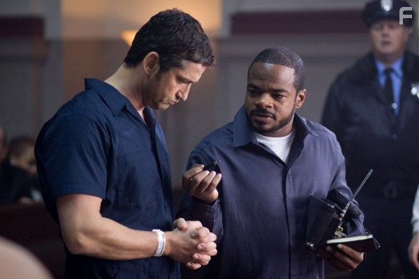 Gerard Butler and F. Gary Gray in Законопослушный гражданин (2009)