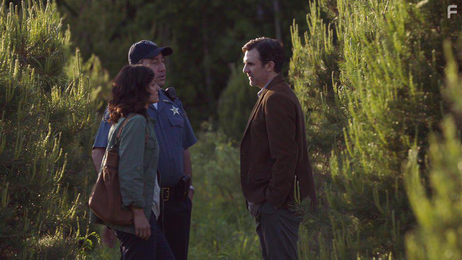 Paul Schneider and Fiona Shaw in Channel Zero (2016)