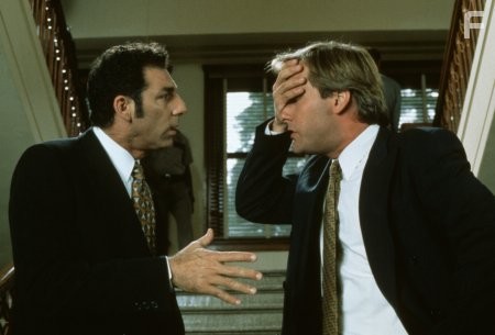 Jeff Daniels and Michael Richards in Процесс и ошибка (1997)