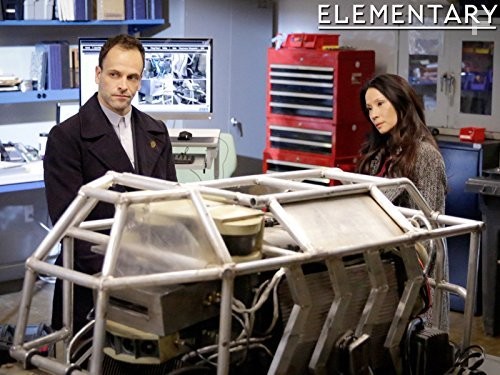 Jonny Lee Miller and Lucy Liu in Элементарно (2012)