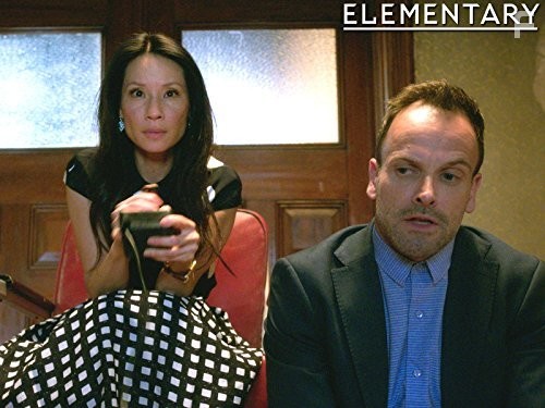 Jonny Lee Miller and Lucy Liu in Элементарно (2012)
