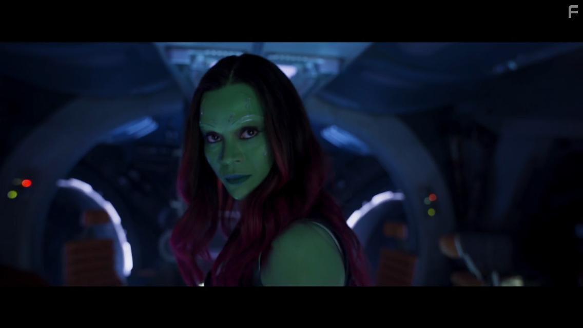Zoe Saldana in Guardians of the Galaxy Vol. 2 (2017)