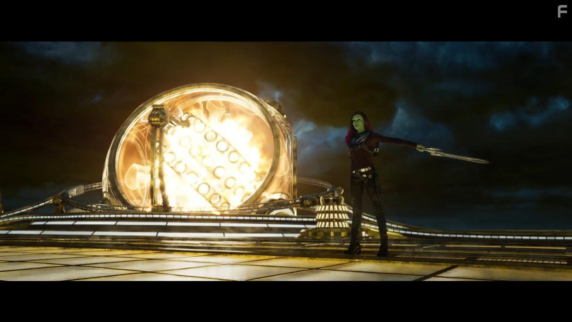 Zoe Saldana in Guardians of the Galaxy Vol. 2 (2017)