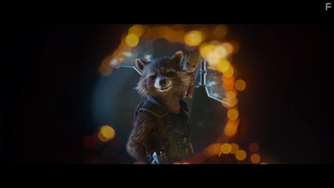 Vin Diesel and Bradley Cooper in Guardians of the Galaxy Vol. 2 (2017)