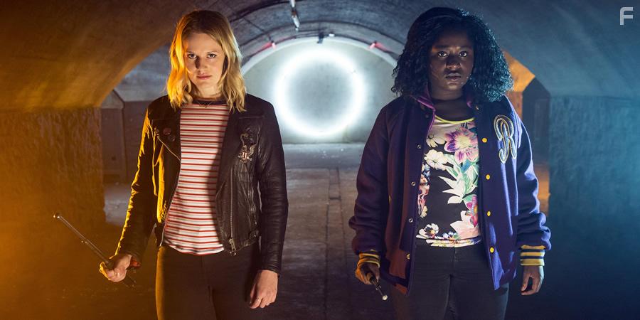 Susan Wokoma and Cara Theobold in Crazyhead (2016)