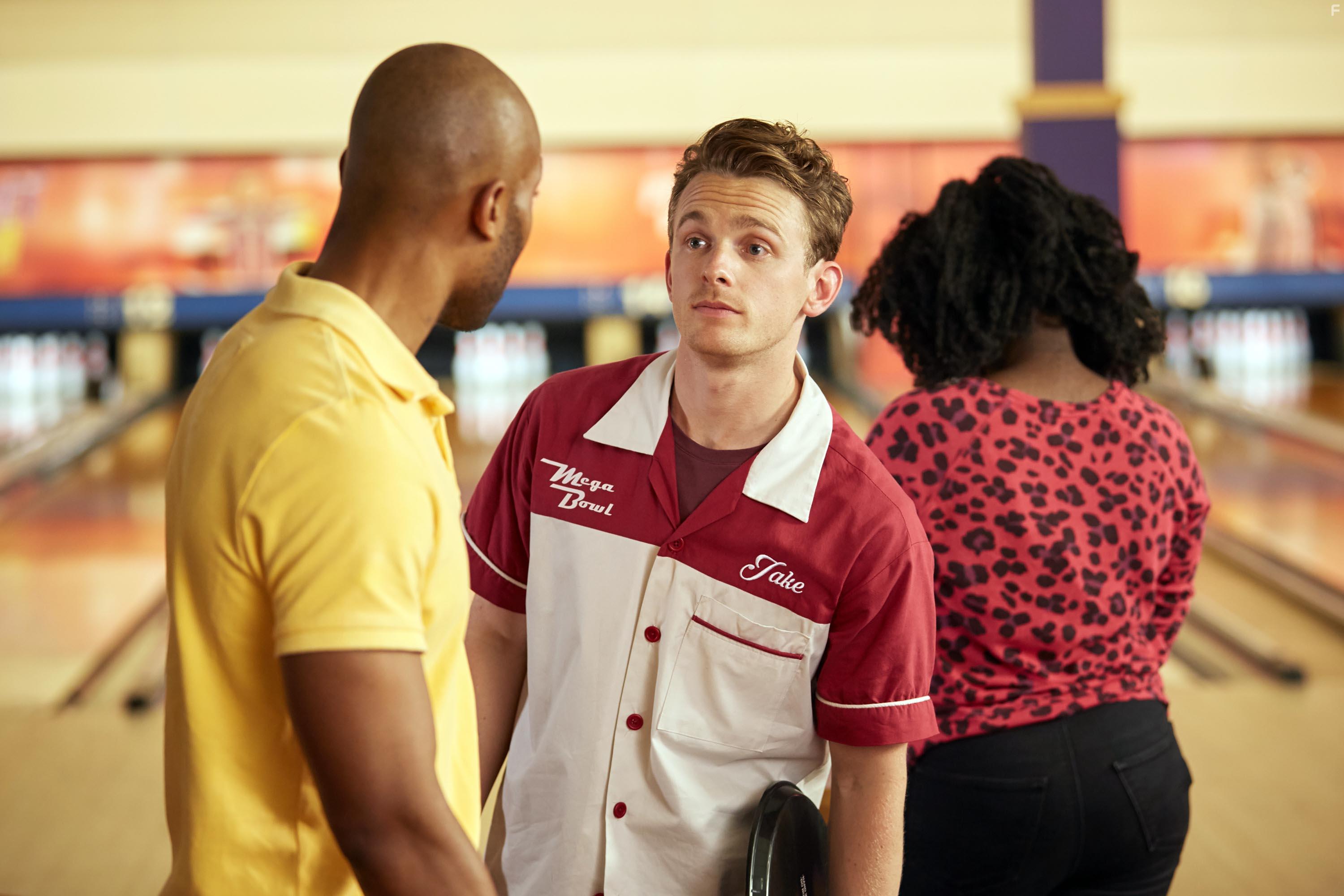 Susan Wokoma, Arinz Kene, and Lewis Reeves in Crazyhead (2016)