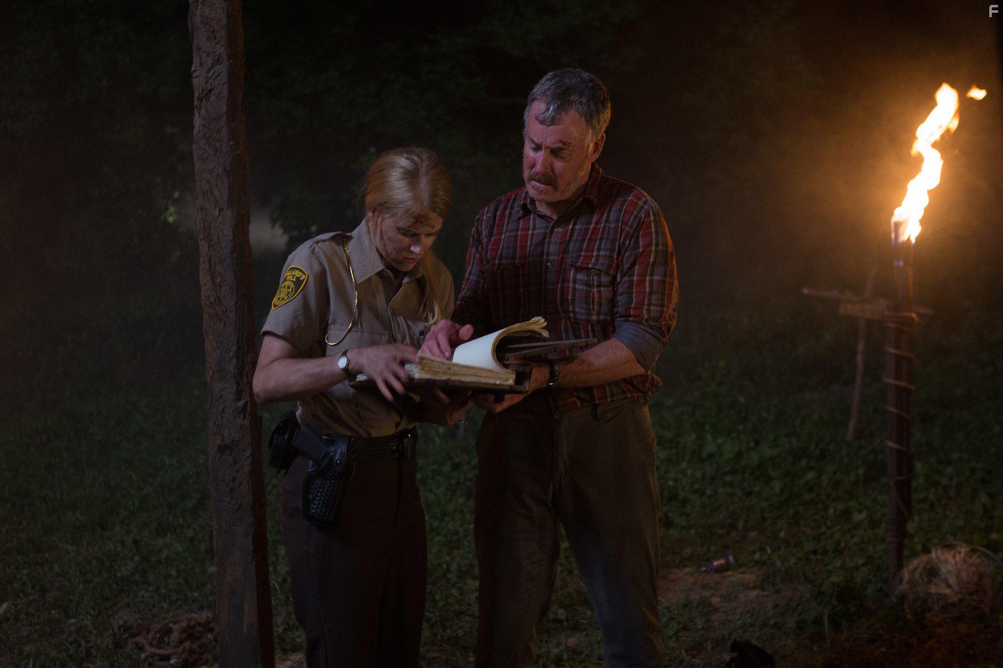 John C. McGinley and Janet Varney in Stan Against Evil (2016)