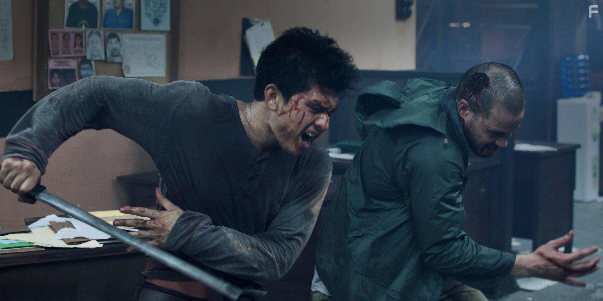 Zack Lee and Iko Uwais in Headshot (2016)