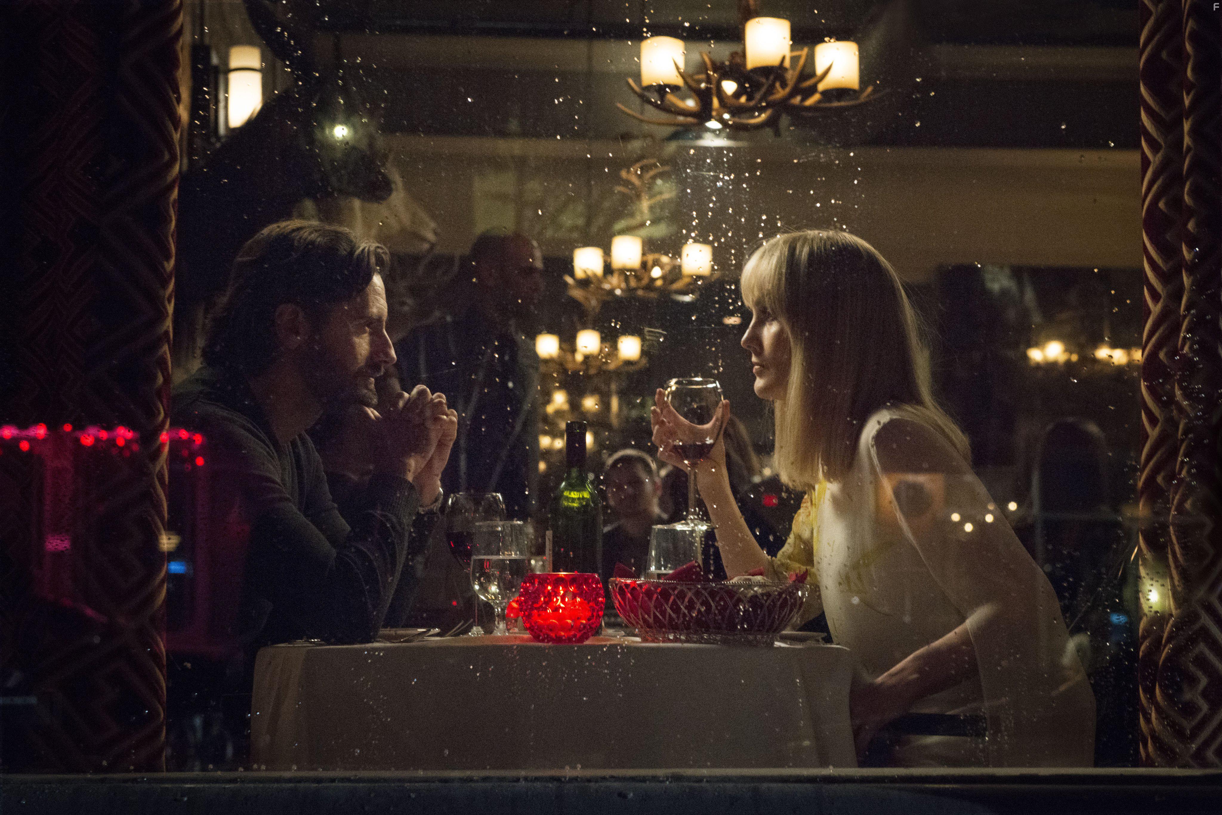 Juan Diego Botto and Michelle Dockery in Good Behavior (2016)