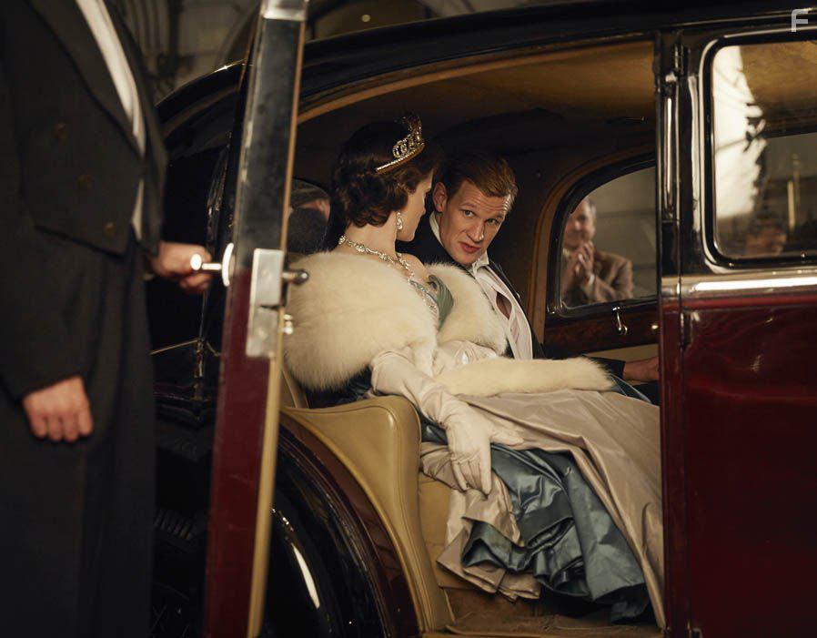 Matt Smith and Claire Foy in The Crown (2016)