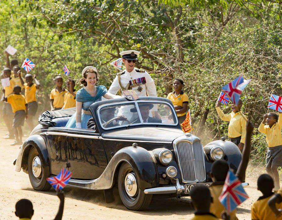 Matt Smith and Claire Foy in The Crown (2016)