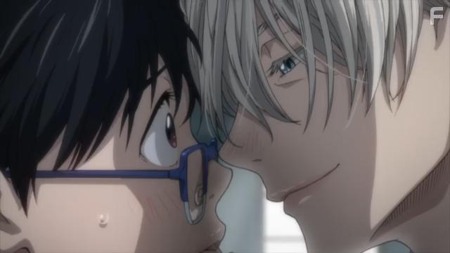 Jun'ichi Suwabe and Toshiyuki Toyonaga in Yuri! On Ice (2016)