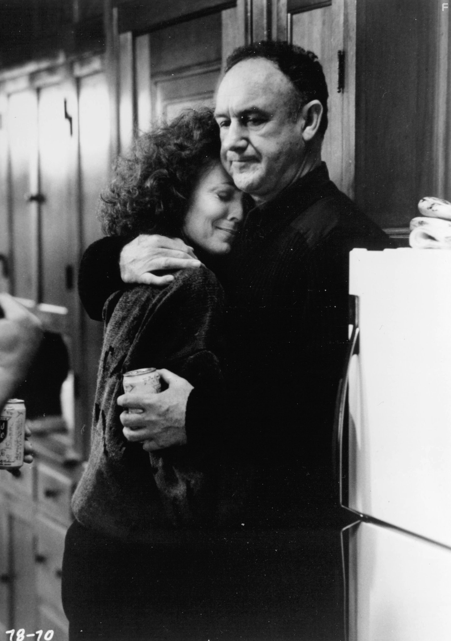 Gene Hackman and Joanna Cassidy in Доставить по назначению (1989)