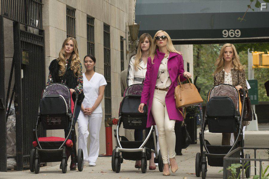 Abby Elliott, Ilana Becker, Byrdie Bell, and Alice Callahan in Odd Mom Out (2015)