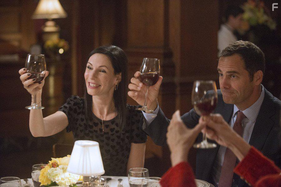 Jill Kargman and Andy Buckley in Odd Mom Out (2015)