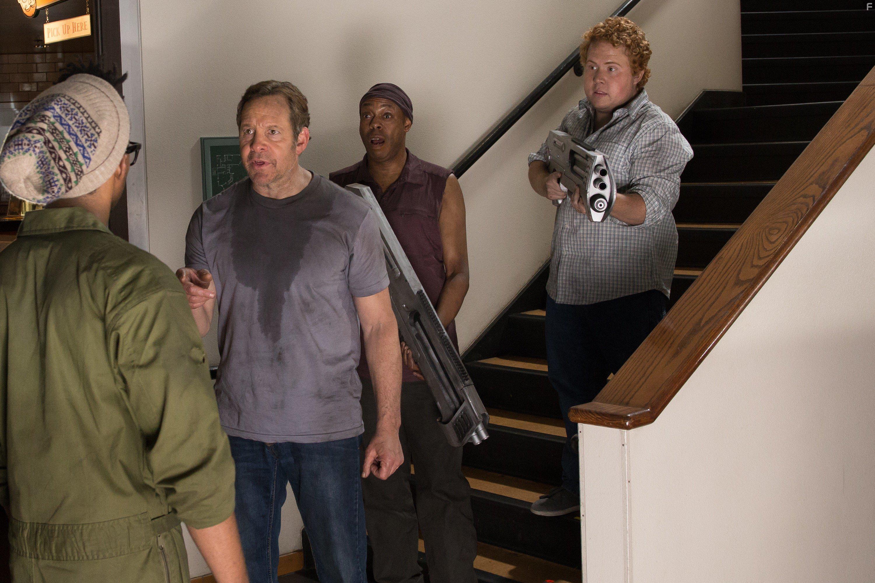 Steve Guttenberg, Michael Winslow, Jimmy Bellinger, and RJ Walker in 2 Lava 2 Lantula! (2016)