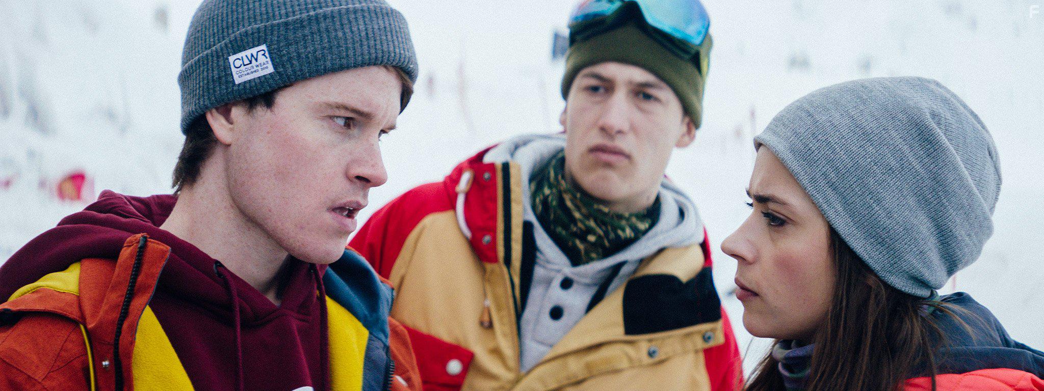 Gabriela Marcinkov, Laurie Calvert, and Oscar Dyekjr Giese in Attack of the Lederhosen Zombies (2016)