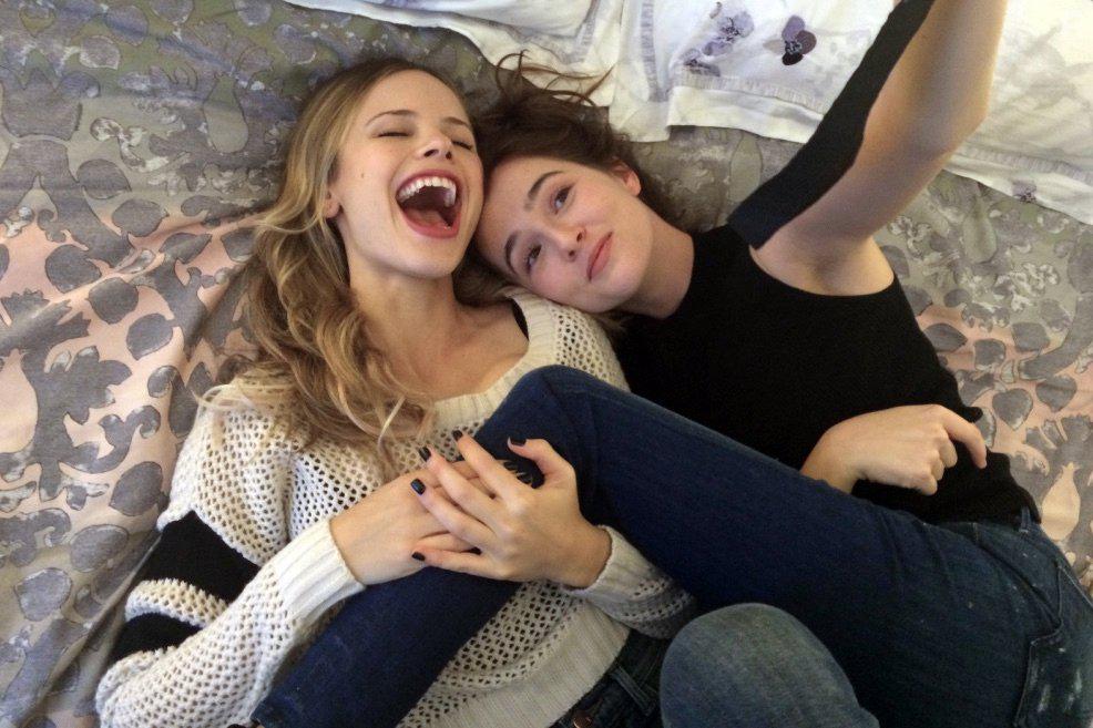 Zoey Deutch and Halston Sage in Before I Fall (2017)
